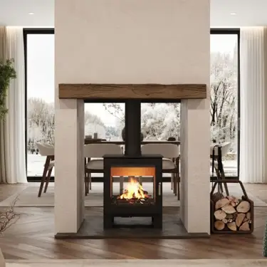 Click Here To Enlarge This Photo Of Double Sided Stoves